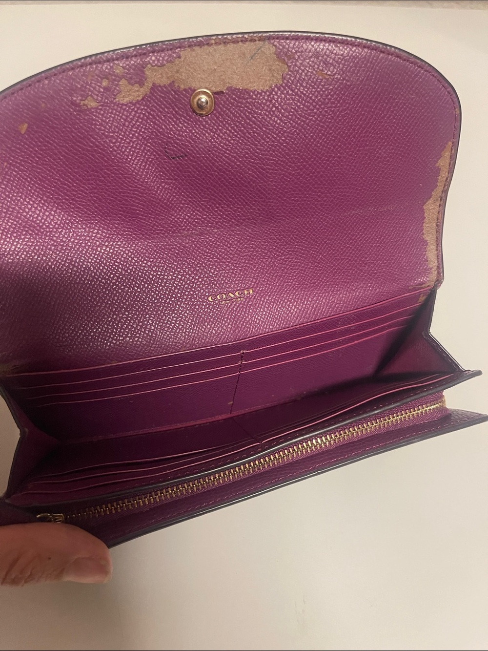 Coach Wallet as is - Picture 6 of 7
